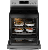 GE® 30" Free-Standing Electric Range GRF500PVSS