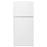 Whirlpool 30-inch Wide Top-Freezer Refrigerator with LED Interior Lighting WRT519SZDW