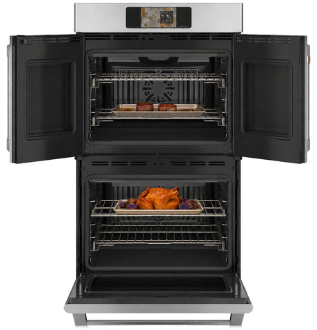 CAFÉ™ Professional Series 30" Smart Built-In Convection French-Door Double Wall Oven CTD90FP2ZS1
