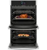 GE Profile™ 30" Smart Built-In Convection Double Wall Oven with In-Oven Camera and No Preheat Air Fry PTD9000SZSS