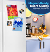 GE 23.6 Cu. Ft. Counter-Depth Side-By-Side Refrigerator with Extra Tall Dispenser and In-Door Icemaker GZS24NGYWW