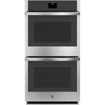 GE 27" Smart Built-In Convection Double Wall Oven with No Preheat Air Fry JKD5000SVSS
