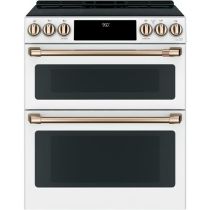 Café™ 30" Slide-In Front Control Induction and Convection Double Oven Range