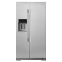Whirlpool 36-inch Wide Contemporary Handle Counter Depth Side-by-Side Refrigerator - 21 cu. ft. WRSA71CIHZ