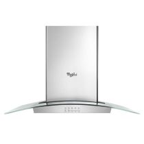 Whirlpool® 30 inch Convertible Glass Kitchen Ventilation Hood with Glass Edge LED Lighting