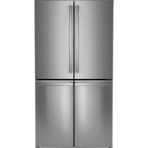 GE Profile™ Series ENERGY STAR® 28 Cu. Ft. Smart Fingerprint Resistant Quad-Door Refrigerator PAD28BYTFS